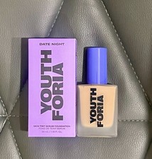 YOUTHFORIA DATE NIGHT SKIN TINT SERUM FOUNDATION, 320 Light Medium to Medium-NIB