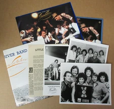 LITTLE RIVER BAND Sleeper Catcher 1978 OZ/US Promo PRESS KIT + LP + POSTER LRB