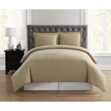 Truly Soft Everyday 3-piece Duvet Khaki King Cover Set T410921