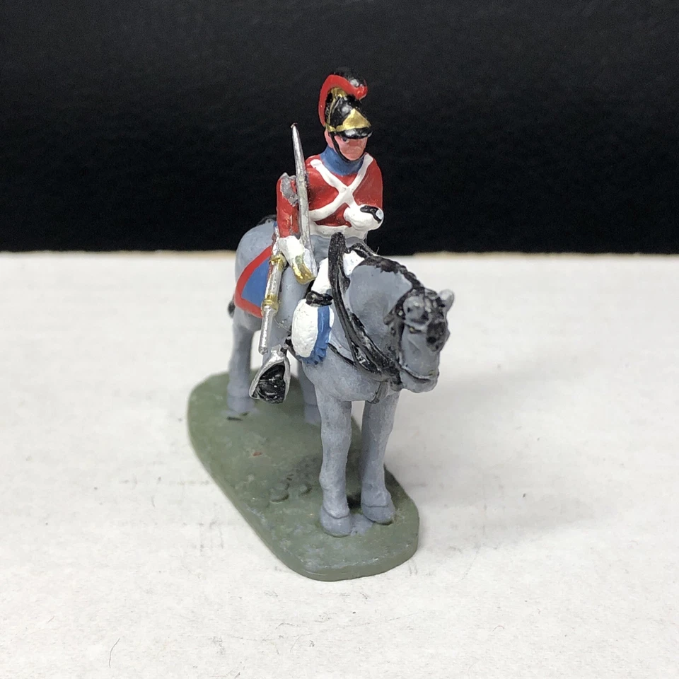 SOM7 - Del Prado Napoleonic Relive Waterloo, 1:72, Mounted Lead Soldier - Image 2 of 4