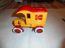 Ertl 9985 "Kodak 2 1989" 1905 Delivery Car Bank With Key 1/25 Scale MIB NOS