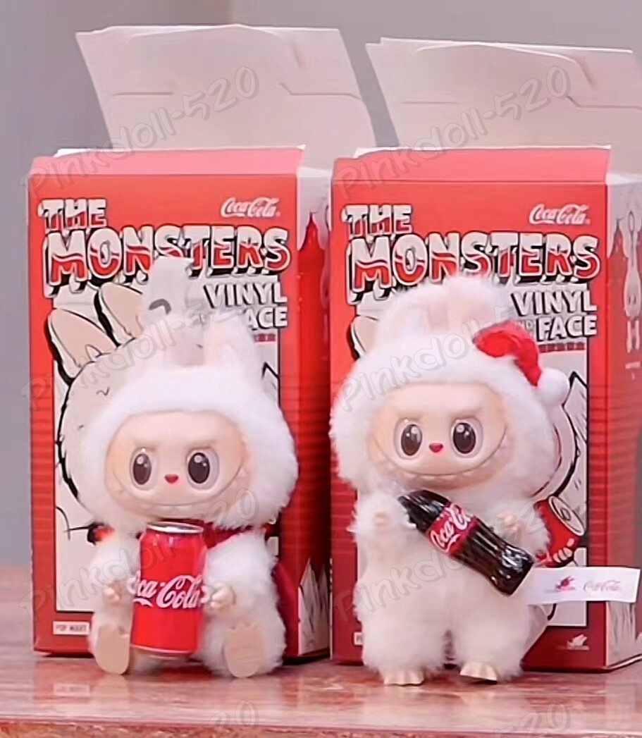 ぬいぐるみ POPMART THE MONSTERS LABUBU Coca Cola Pop Mart Labubu The Monsters Coca Cola Series Happy Factor