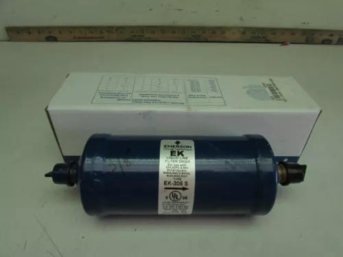LOT OF 3-QTY EMERSON EK305S 5/8"ODF SOLDER LIQUID LINE FILTER-DRIER NIB M/O