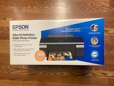Epson Stylus Photo Ink Jet Printer - R280- Brand new, Sealed NIB