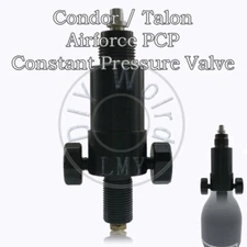 New Black PCP Adjustable Constant Pressure Valve for Airforce Condor / SS Airgun