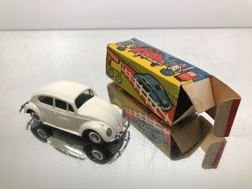 TEKNO DENMARK 819 VOLKSWAGEN BEETLE -REPAINT WHITE 1:43- GOOD - 422 - Bild 9 von 9