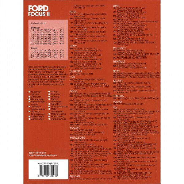 Thumbnail - Ford Focus C-max Typ C214 2003-2010 So Wird's Gemacht