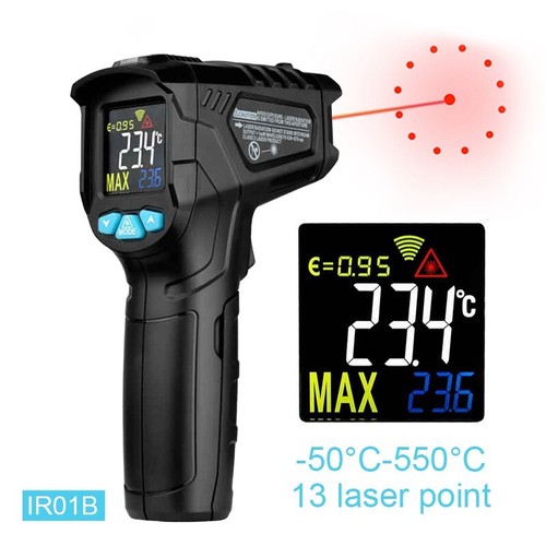 Digital Infrared Thermometer Temperature Gun - Foto 9 di 9