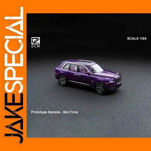 DADYA 1/64 pour Cullinan SUV Modèle De Voiture Moulé sous Pression