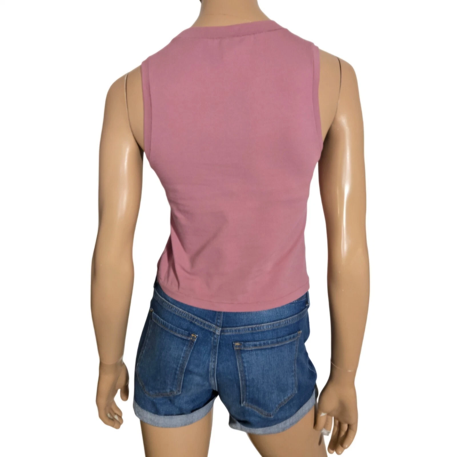 yogalicious airlite melissa crop athletic workout casual tank-top