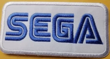 Embroidered SEGA Patch approx 2x4"