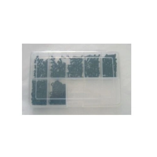 M5 Innensechskant Senkkopfschrauben Set 300 Teile Edelstahl A2 SCHWARZ DIN 7991