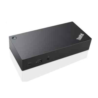 Lenovo ThinkPad USB-C UltraDock With 90W 2 Prong AC Adapter 40A90090US