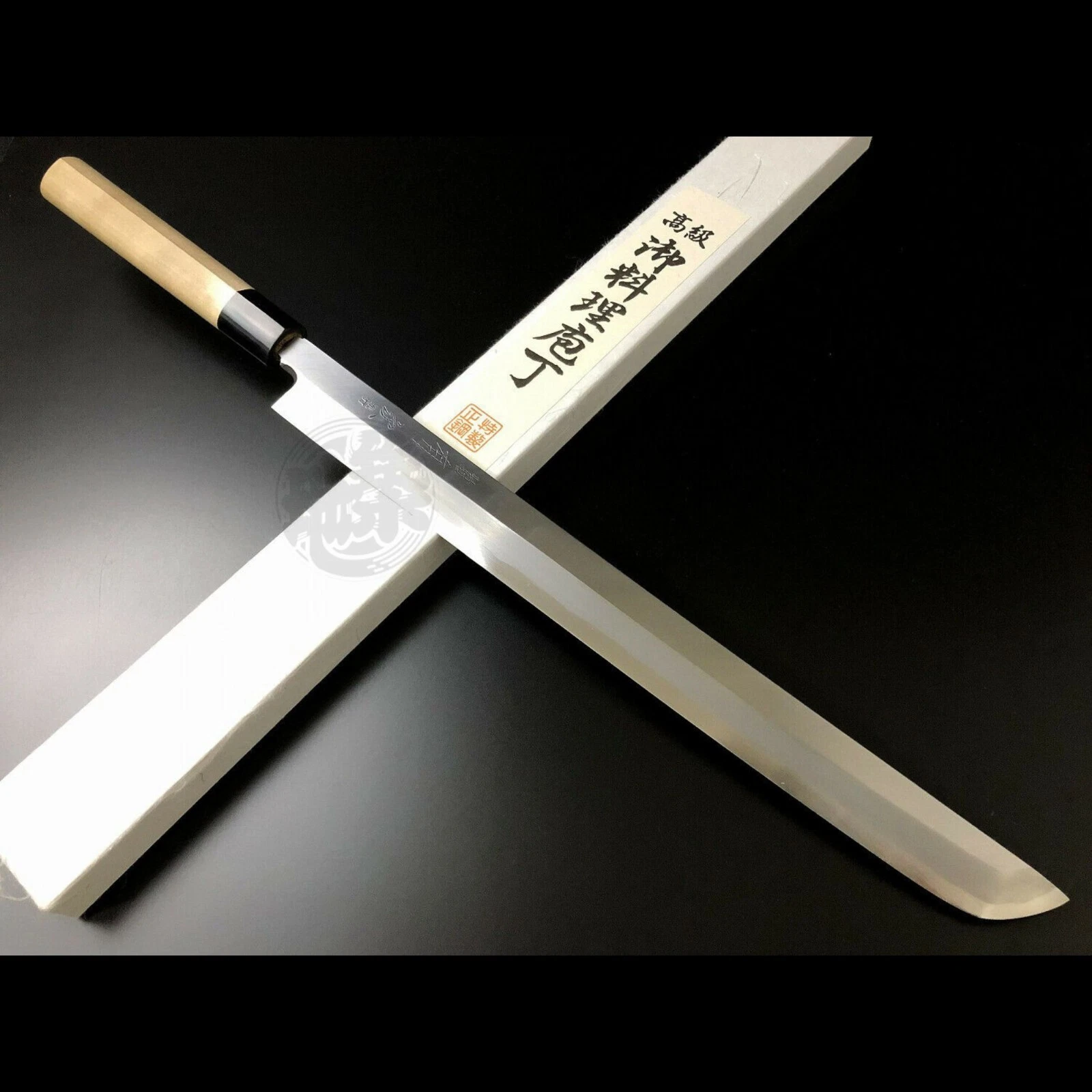Japanese Chef Knife Aritsugu Sakimaru Takohiki 270 mm 11" Blue Steel Sushi Knife