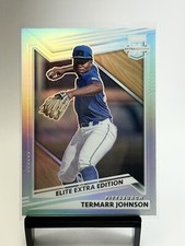 2022 Panini Elite Extra Edition Termarr Johnson Optic Holo Prizm