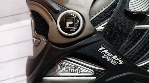 FILA Thetis Pro Black - Pattini in Linea Roller Skates tg 42 uomo + borsa Oxelo - Foto 8 di 14