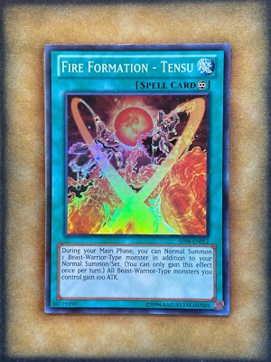 Yugioh Fire Formation - Tensu AP04-EN012 Super Rare NM