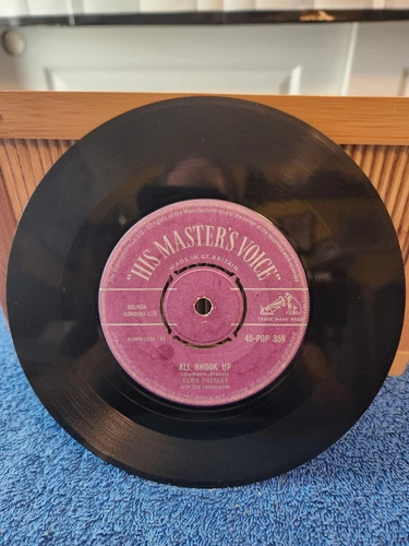 Elvis Presley ALL SHOOK UP HMV POP 359 -- DISC ONLY G/VG condition