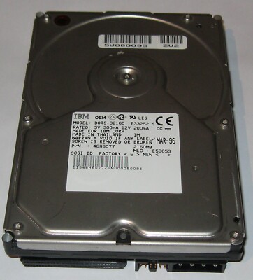 SCSI IBM Ultrastar ES DORS 32160 E33252 P/N 46H6077  Festplatte HD