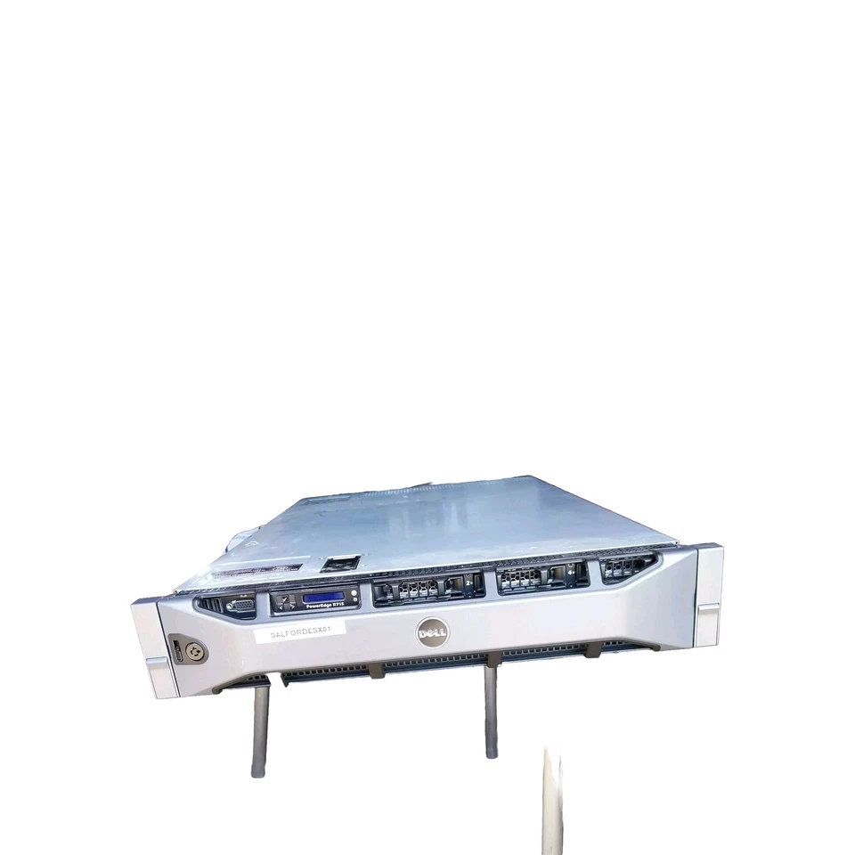 Dell PowerEdge R715 2 x AMD 6274 2.20 Sixteen 16 Core 128GB RAM 2 x 146GB Server - Image 2 of 4