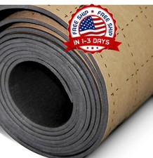 Alfombrilla insonorizante para coche de color negro de 36 pies cuadrados US NEW