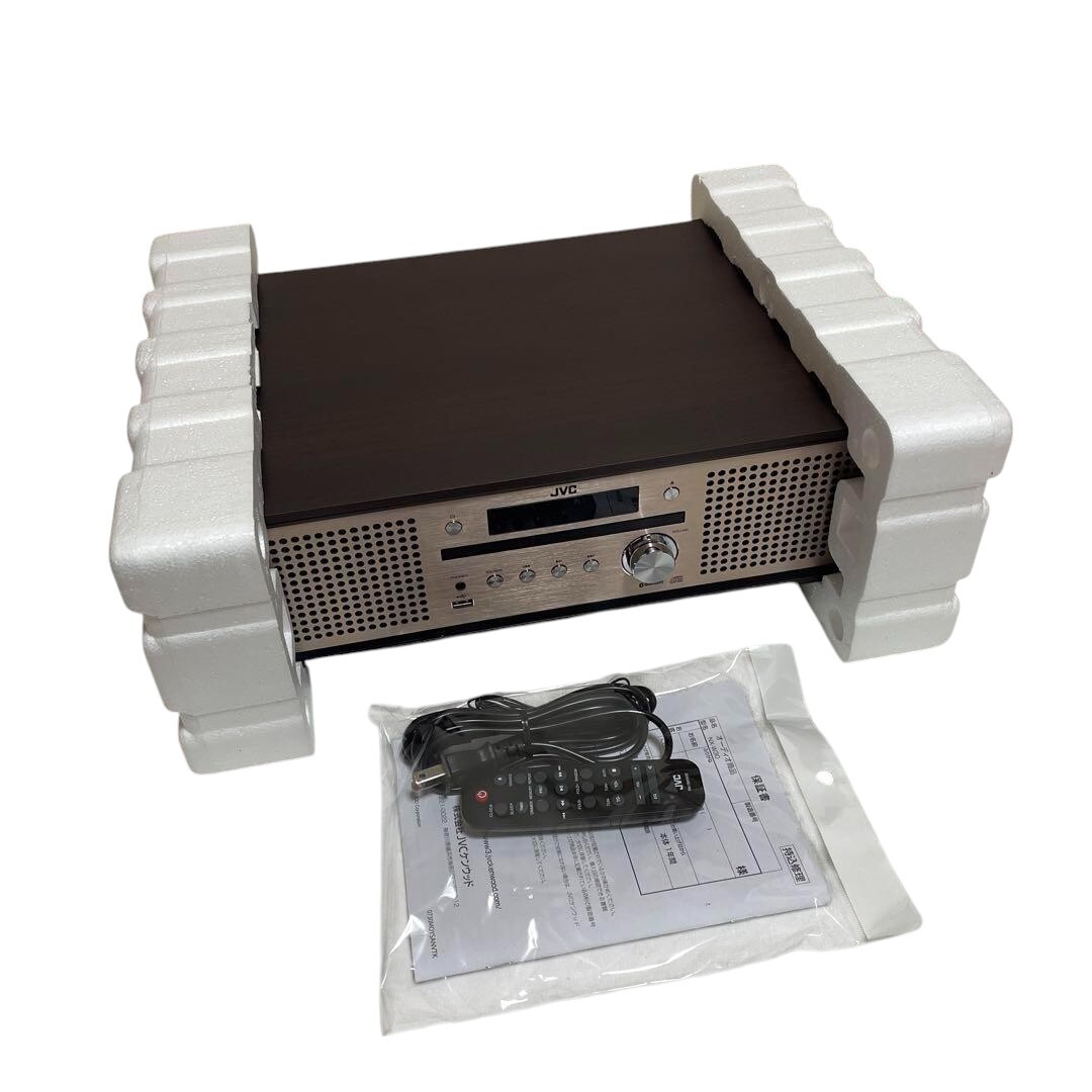 JVC NX-W30 Compact Stereo System AC100V Bluetooth Walnut Wood