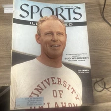 Sports Illustrated September 12, 1955 Bud Wilkinson Oklahoma Magazine