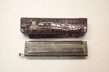 M. Hohner The 64 Chromonica Professional Model 280 4 octaves Case Germany