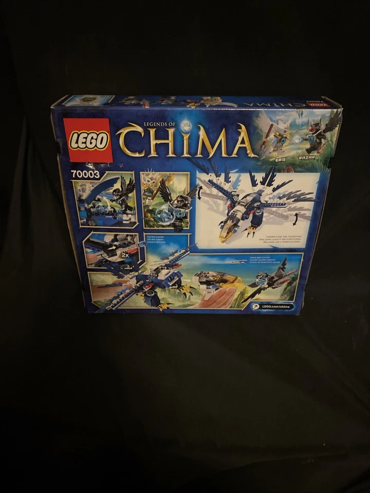 LEGO LEGENDS OF CHIMA: Eris' Eagle Interceptor (70003) New Factory Sealed - Image 2 of 4