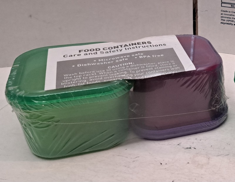 Beach Body 7 Pc Food Portion Control Containers Diet Healthy New Sealed