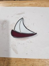 stained glass sail boat