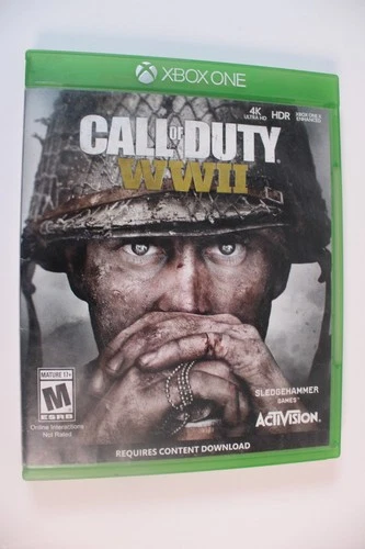 Call of Duty: WWII (Microsoft Xbox One, 2017) Authentic, complete, tested/nice