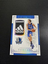 2016  National Treasures Dirk Nowitzki Treasured Threads Tag Patch Adidas’s /5