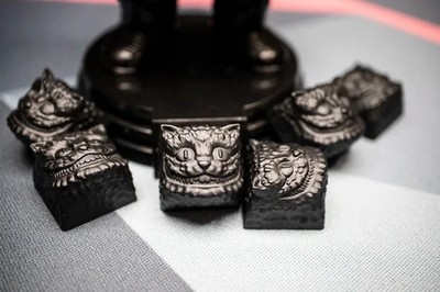 Systematik Cheshire Ink ARTISAN KEYCAP MX Stem Black Color Design