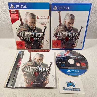 The Witcher 3 Wild Hunt - Playstation 4 PS4 - PAL Deutsch - OVP - Inkl. Schuber