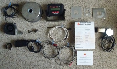 Flame Boss 100 Universal Smoker Controller with Kamado and Weber Kits