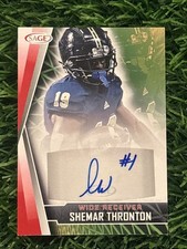 2021 Sage Shemar Thornton Auto #A-ST Florida International Autograph