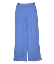 NWT Aerie Offline XS The Hugger Trouser Flare Pants Blue Yoga Office Comfort