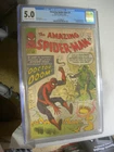 Amazing Spider-Man #5 CGC 5.0 Nice early issue Dr. Doom app. movie tie-in