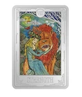 2022 Niue Tarot Card VIII Strength 1 oz Silver Proof Coin Bar - 2,000 Mintage