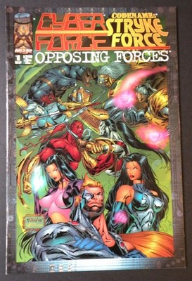 Cyber Force Stryke Force #1 high grade Kill Razor Ripe Claw Image 1995