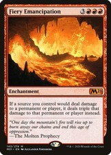 MTG Fiery Emancipation  - Core Set 2021 #143