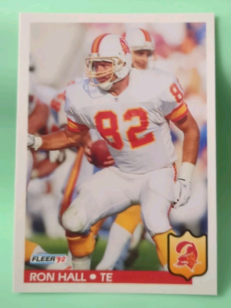 1992 Fleer - Ron Hall #405 - Tampa Bay Buccaneers 