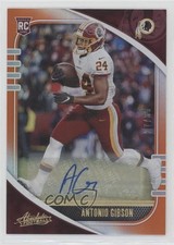 2020 Absolute Rookie Signatures Orange Spectrum 27/35 Antonio Gibson Auto 2y0