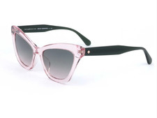 Kate Spade Amelie/G/S 35J Pink Gray Cat Eye 54 MM Women's Sunglasses