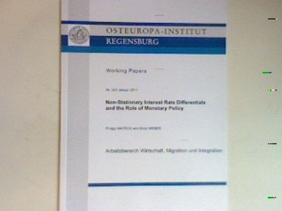 Non-Stationary Interest Rate Differentials and the Role of Monetary Policy. Oste