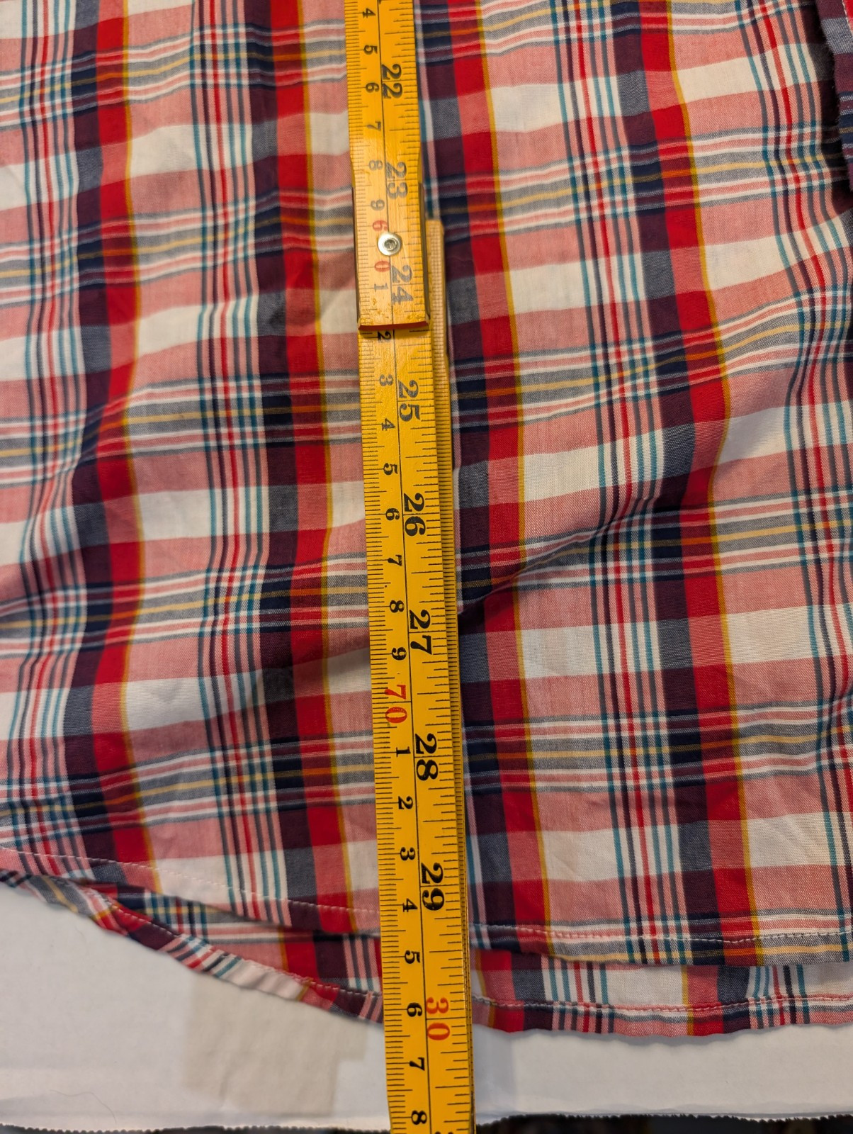 Pendleton Men Large Shirt Fitted Short Sleeve Pea… - image 6