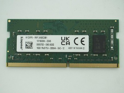KINGSTON 16GB PC4-3200AA Laptop Ram / SO-DIMM Memory - K1CXP8 - MIF