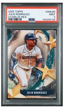 2025 Topps Julio Rodriguez #SMLB-5 Stars of MLB PSA 9