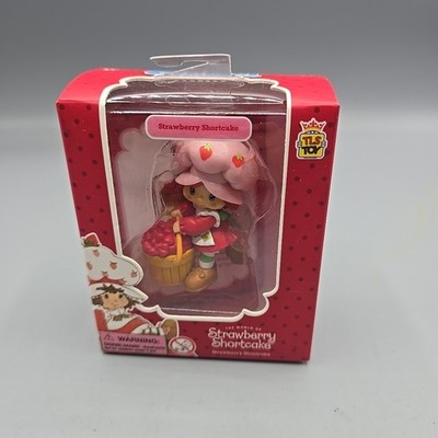 NEW Strawberry Shortcake 2.5'' Strawberry Shortcake With Basket Cheebee Figure